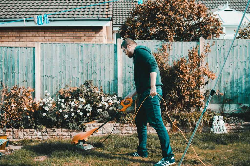 Americana: Testing Your Patience- Me Versus a Weed Eater
