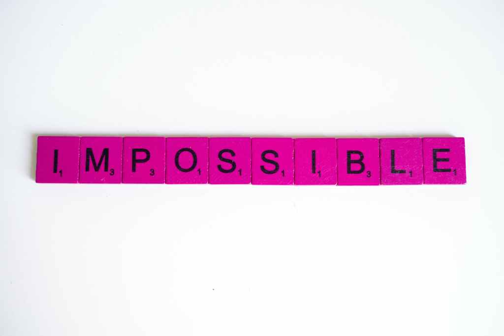 Faith- Impossible Actually Spells I’m&nbsp;Possible