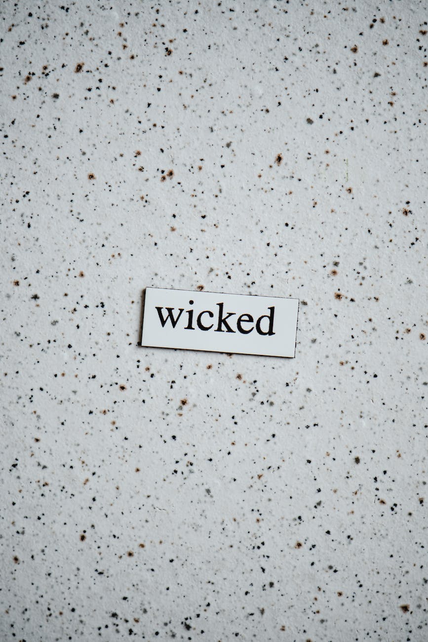 Wickedness, Greed, Immorality and Spiritual&nbsp;Death
