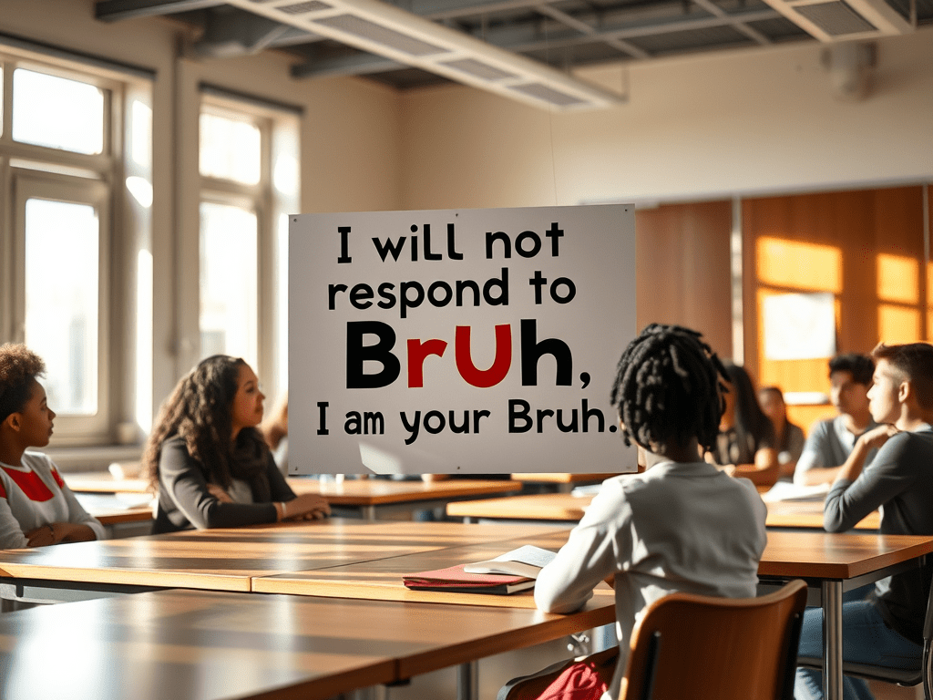 Banning ‘Bruh’: A Call for Respect in Language