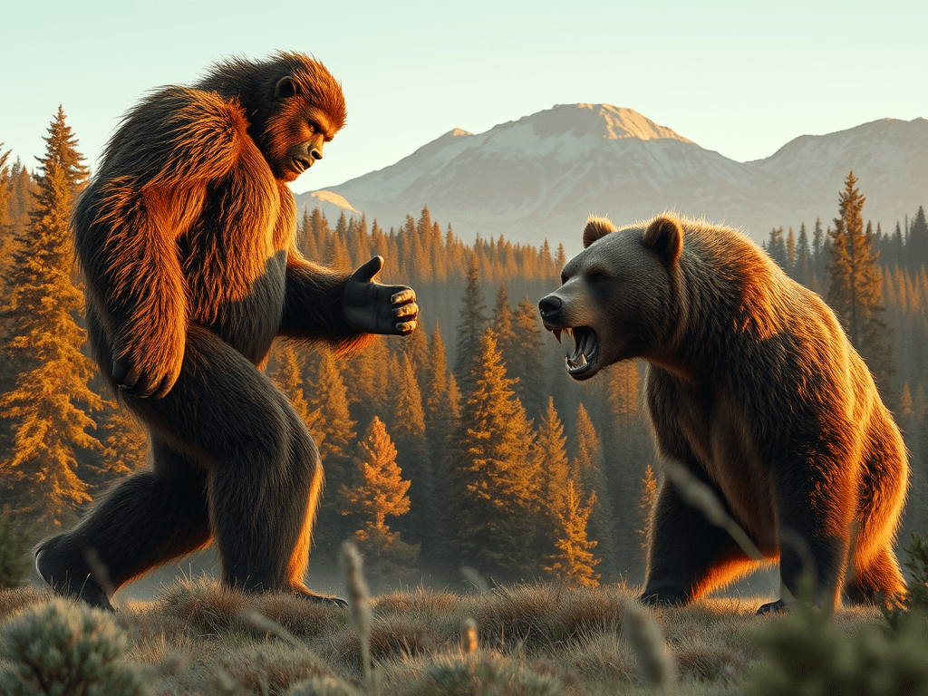 Bigfoot vs Grizzly Bear: Who Would&nbsp;Win?