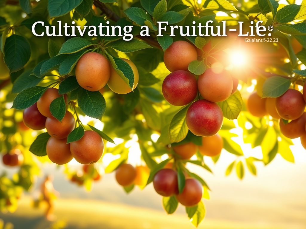Cultivating a Fruitful Life: Lessons from Galatians&nbsp;5