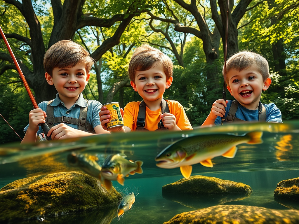 Johnny, billy and jacks big fishing adventure