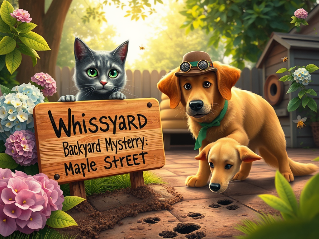 Whiskers & Wags: Mystery Solvers of the&nbsp;Backyard