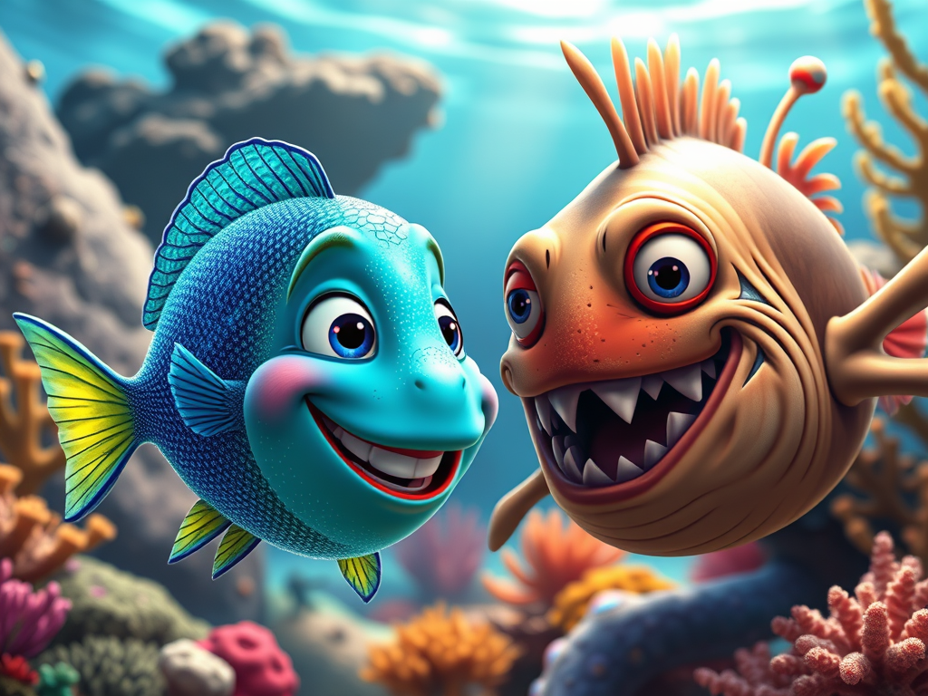 Freddy Fish and the Gloomy Grouper: A Tale of&nbsp;Friendship