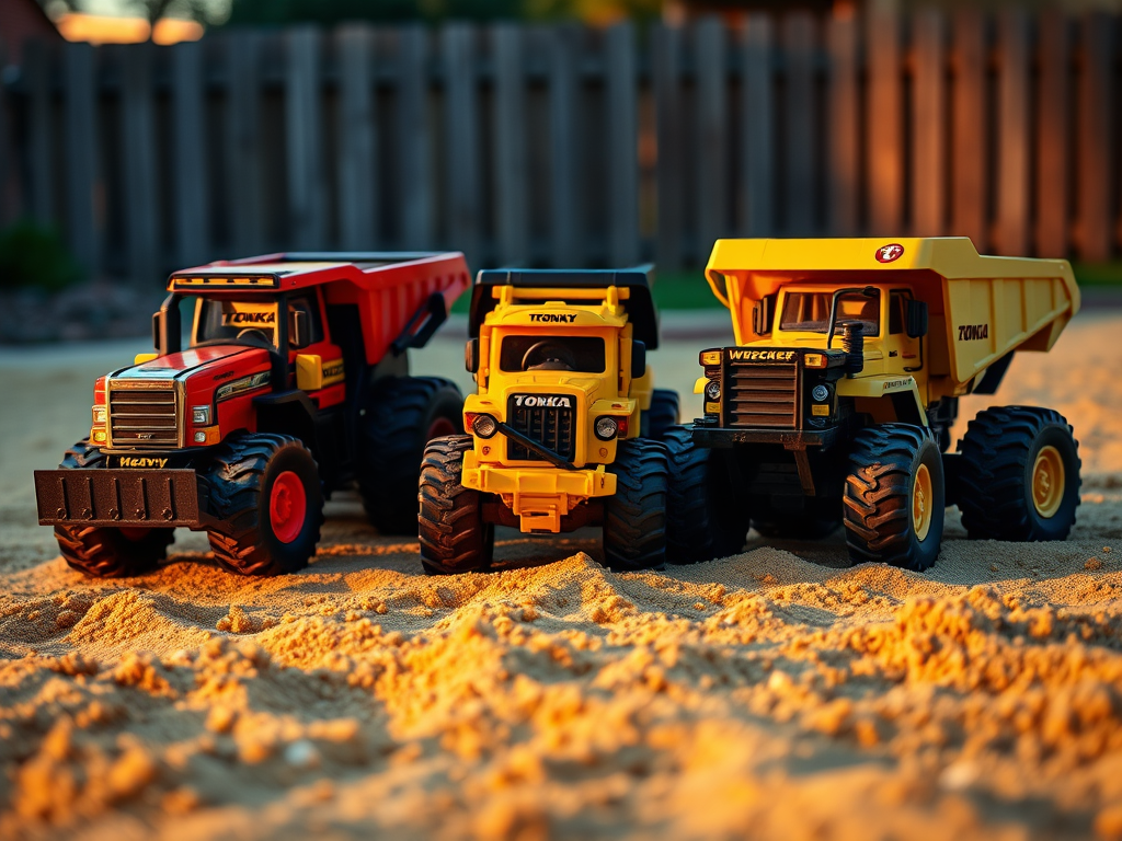 The Secret Life of Tonka Trucks: Johnny’s Backyard Adventures