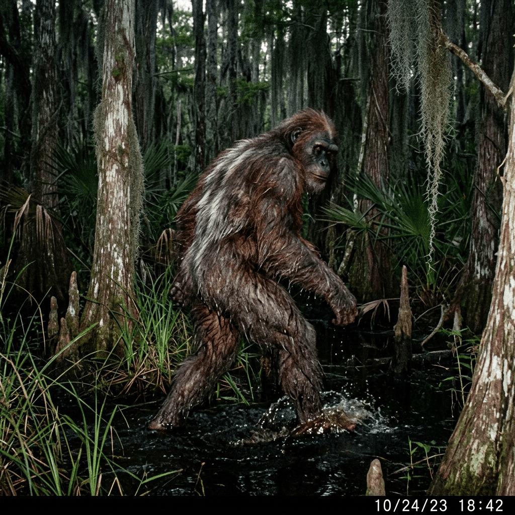 North Carolina Monsters, Myths, Legends, Ghosts, Creatures and Paranormal Series: The Skunk&nbsp;Ape